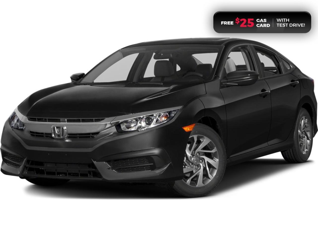 Used 2016 Honda Civic EX HONDA SENSING TECHNOLOGIES | REARVIEW CAMERA | APPLE CARPLAY™/ANDROID AUTO™ for sale in Cambridge, ON