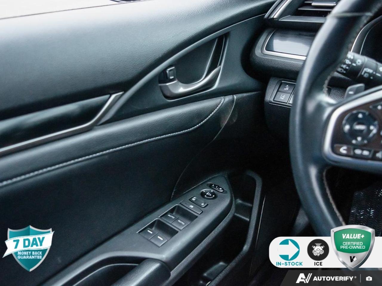 2021 Honda Civic Sport Touring POWER SUNROOF | POWER/HEATED LEATHER SEATS Photo