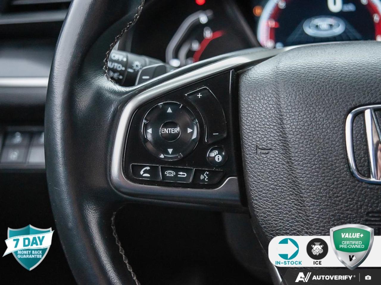 2021 Honda Civic Sport Touring POWER SUNROOF | POWER/HEATED LEATHER SEATS Photo