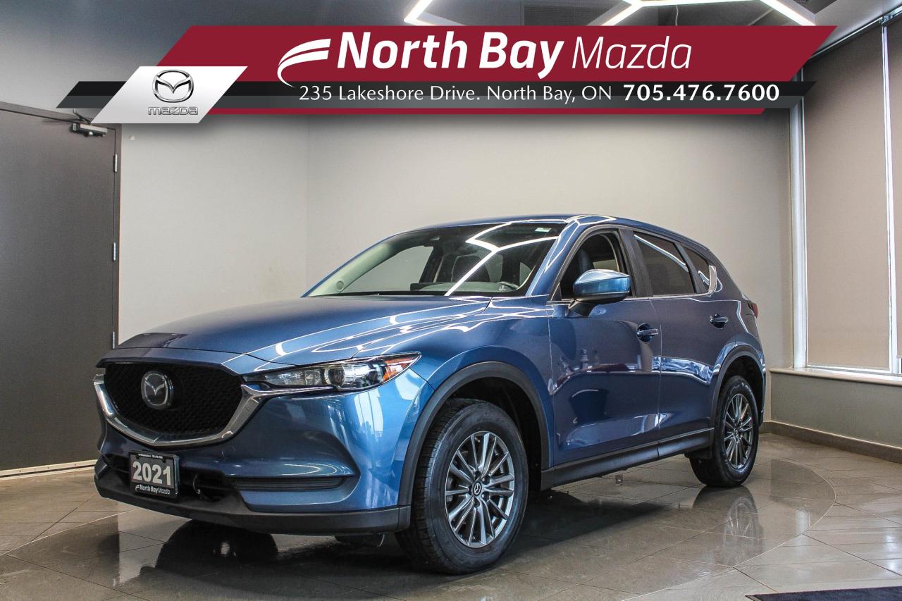 Used 2021 Mazda CX-5 GS HEATED SEATS/STEERING WHEEL - APPLE CARPLAY AND ANDROID AUTO - CLEAN CARFAX! for sale in North Bay, ON