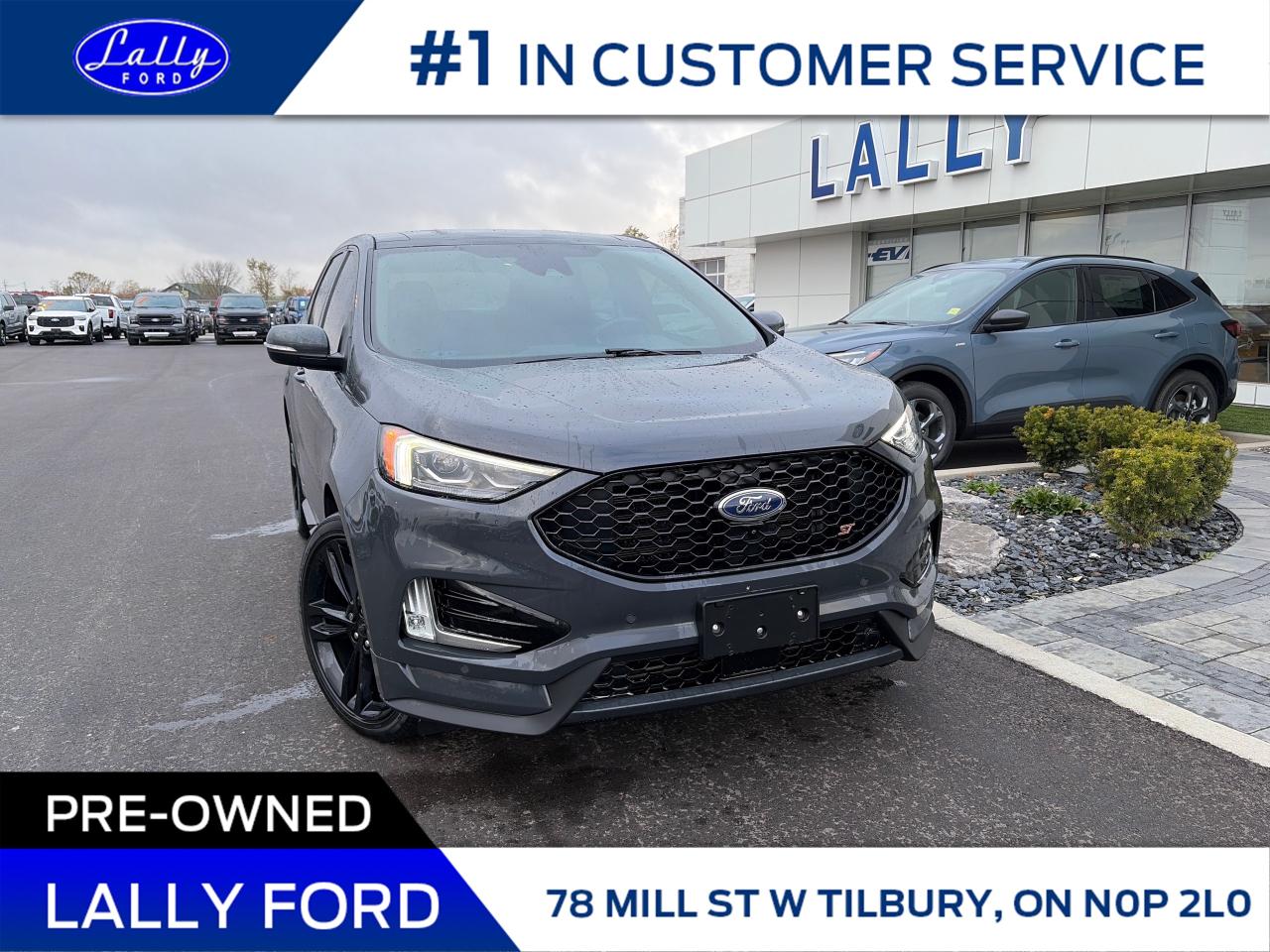 Used 2021 Ford Edge ST Moonroof, Nav, One Owner!! for sale in Tilbury, ON