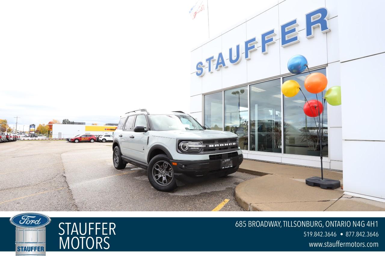 Used 2021 Ford Bronco Sport BIG BEND 4X4 4x4 for sale in Tillsonburg, ON