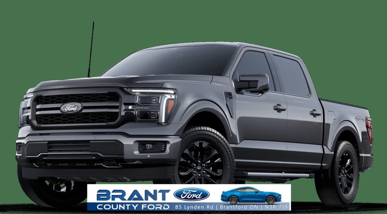 New 2025 Ford F-150 LARIAT | 5.0L V8 | MOONROOF | BLACK PACK | for sale in Brantford, ON