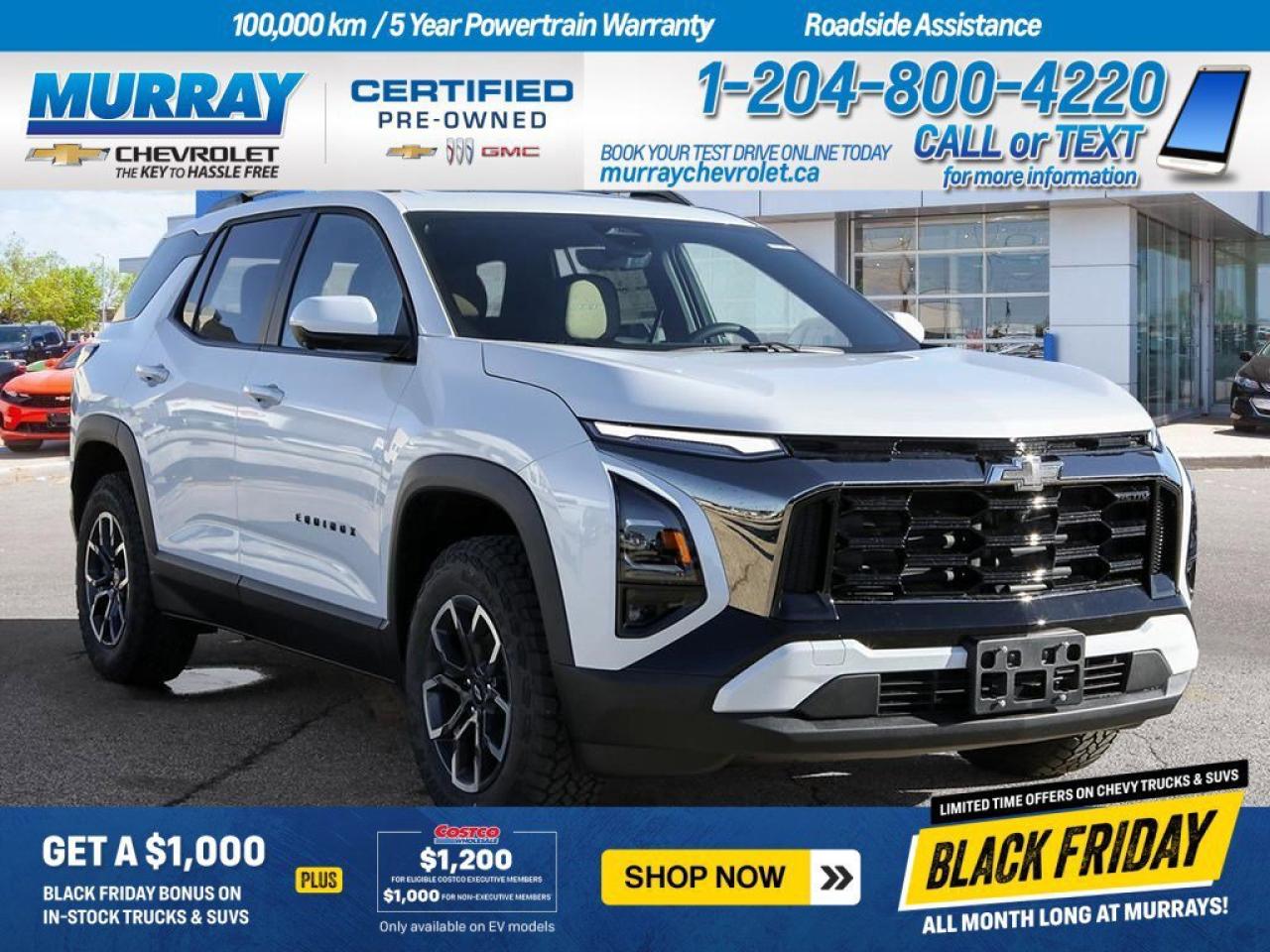 New 2026 Chevrolet Equinox AWD ACTIV for sale in Winnipeg, MB