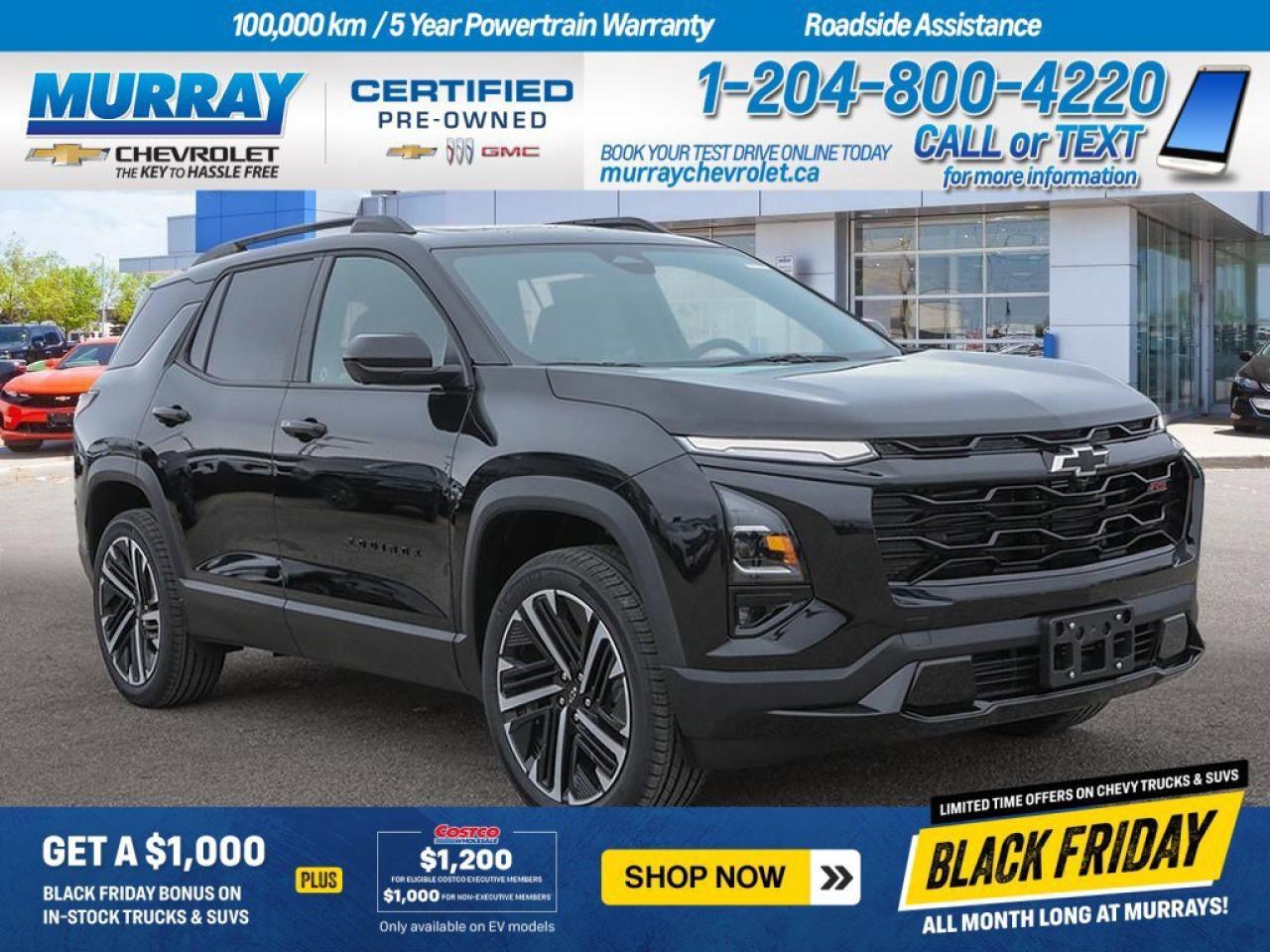 New 2026 Chevrolet Equinox AWD RS for sale in Winnipeg, MB