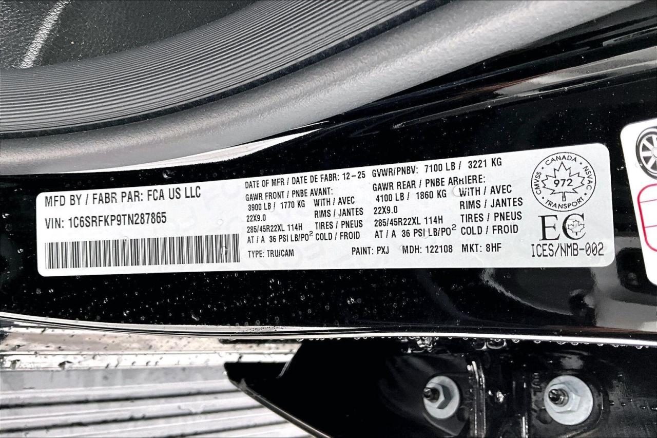 2026 RAM 1500 TUNGSTEN CREW | Bed Utility | Trailer Brake 540HP Photo