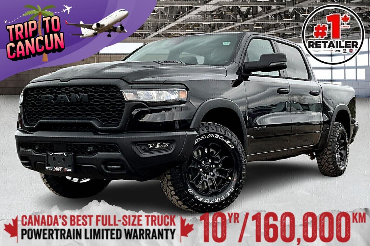 2026 RAM 1500 REBEL CREW | Sport Hood | 12"Screen | Adapt Cruise Photo0