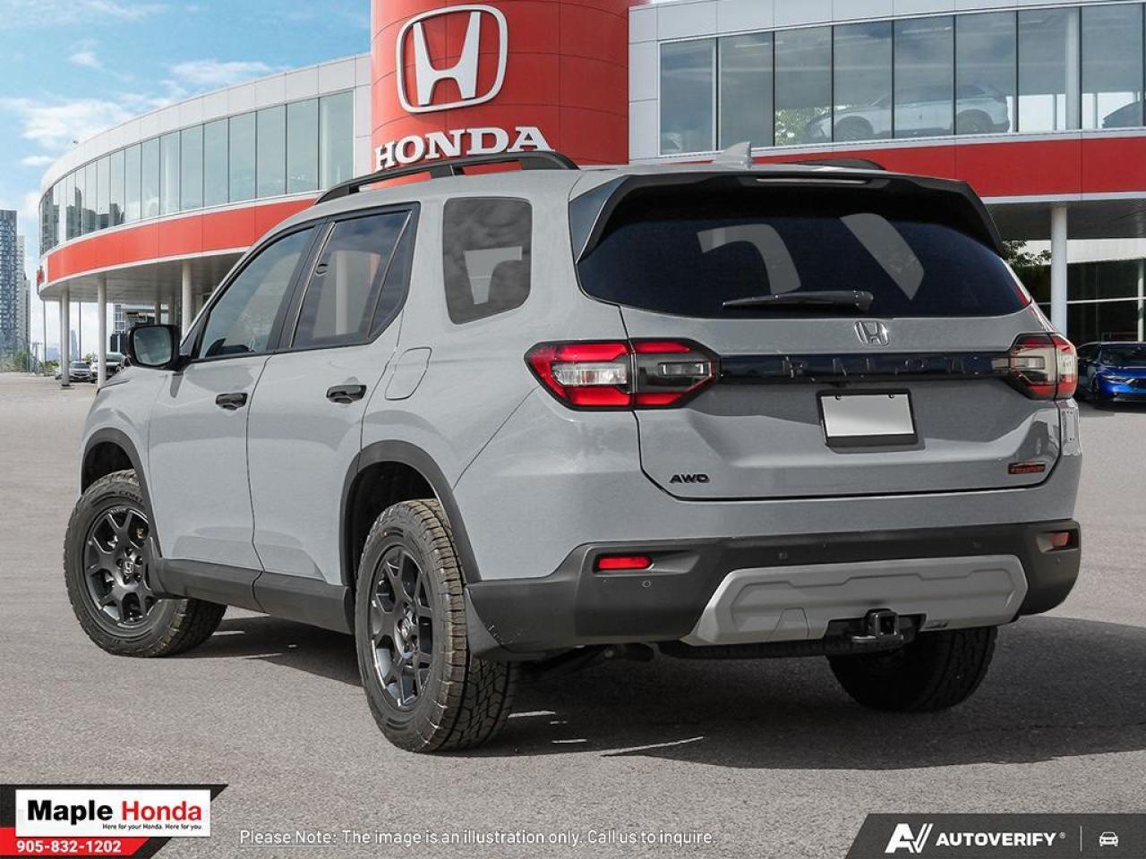 2025 Honda Pilot 4DR AWD TRAILSPORT Photo3