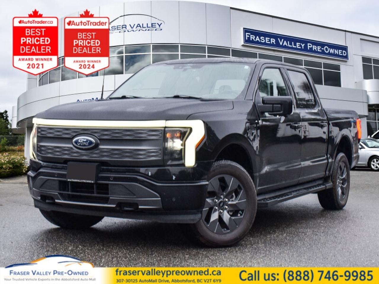 Used 2022 Ford F-150 Lightning Lariat  15.5 Screen • B&O • 360 Cam for sale in Abbotsford, BC