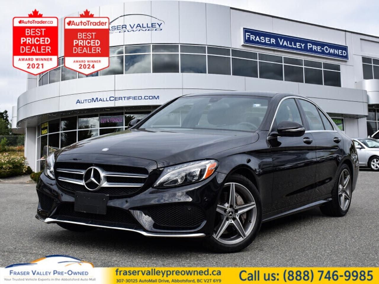 Used 2017 Mercedes-Benz C-Class C 300  Local/Clean • AMG Package • 4MATIC for sale in Abbotsford, BC