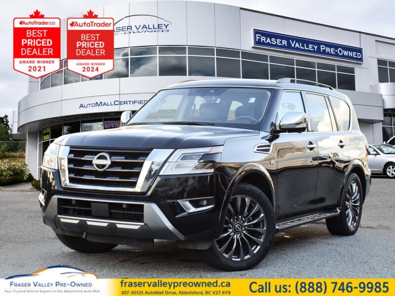 Used 2022 Nissan Armada Platinum  Bose • 360 Camera • Captain’s Chairs for sale in Abbotsford, BC