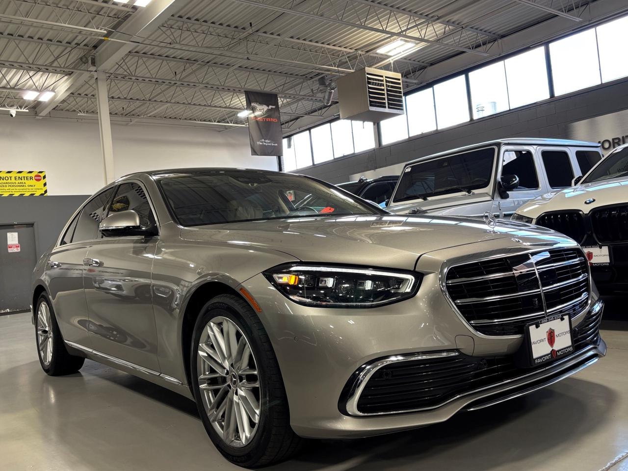 2022 Mercedes-Benz S-Class S500|4MATIC|NAV|BURMESTER|MASSAGE|CREAMSEATS|HUD|+ - Photo #2