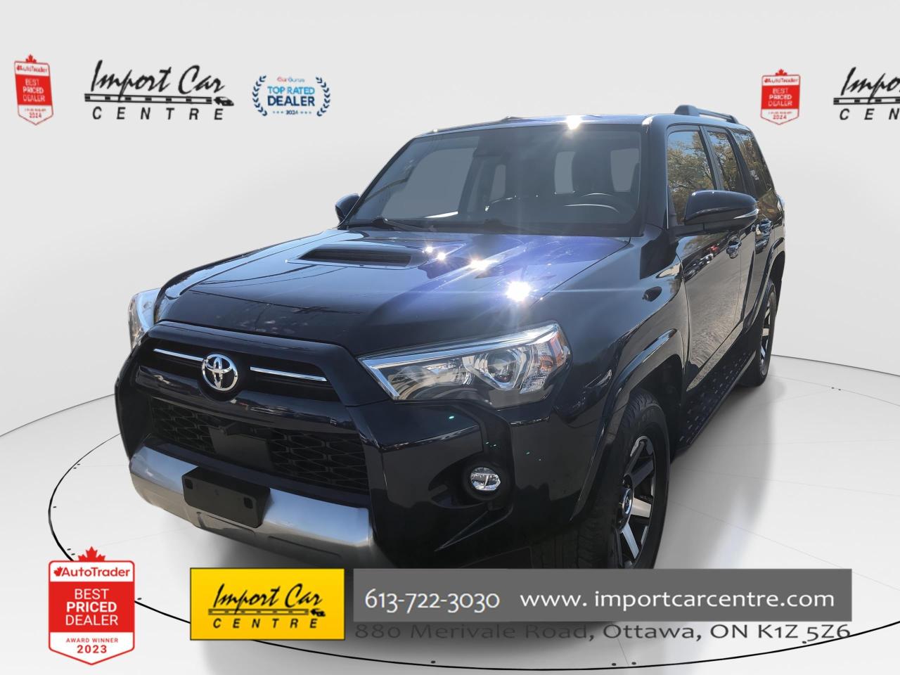 Used 2022 Toyota 4Runner TRD OFF ROAD, CRAWL CONTROL, REAR DIFF LOCK, SOFTE for sale in Ottawa, ON