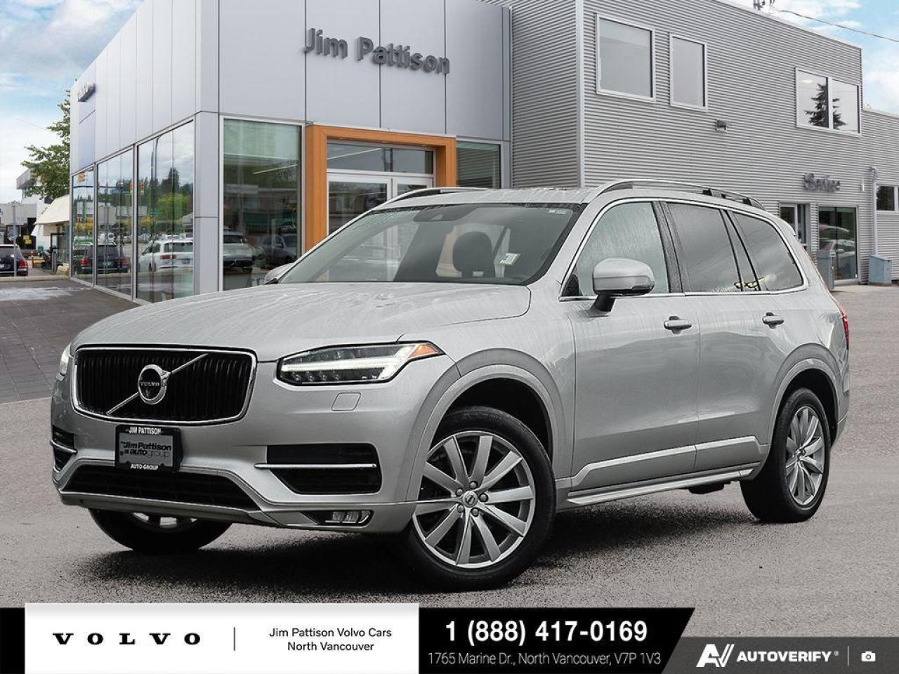 Used 2017 Volvo XC90 T6 Momentum AWD - Volvo serviced/Local for sale in North Vancouver, BC