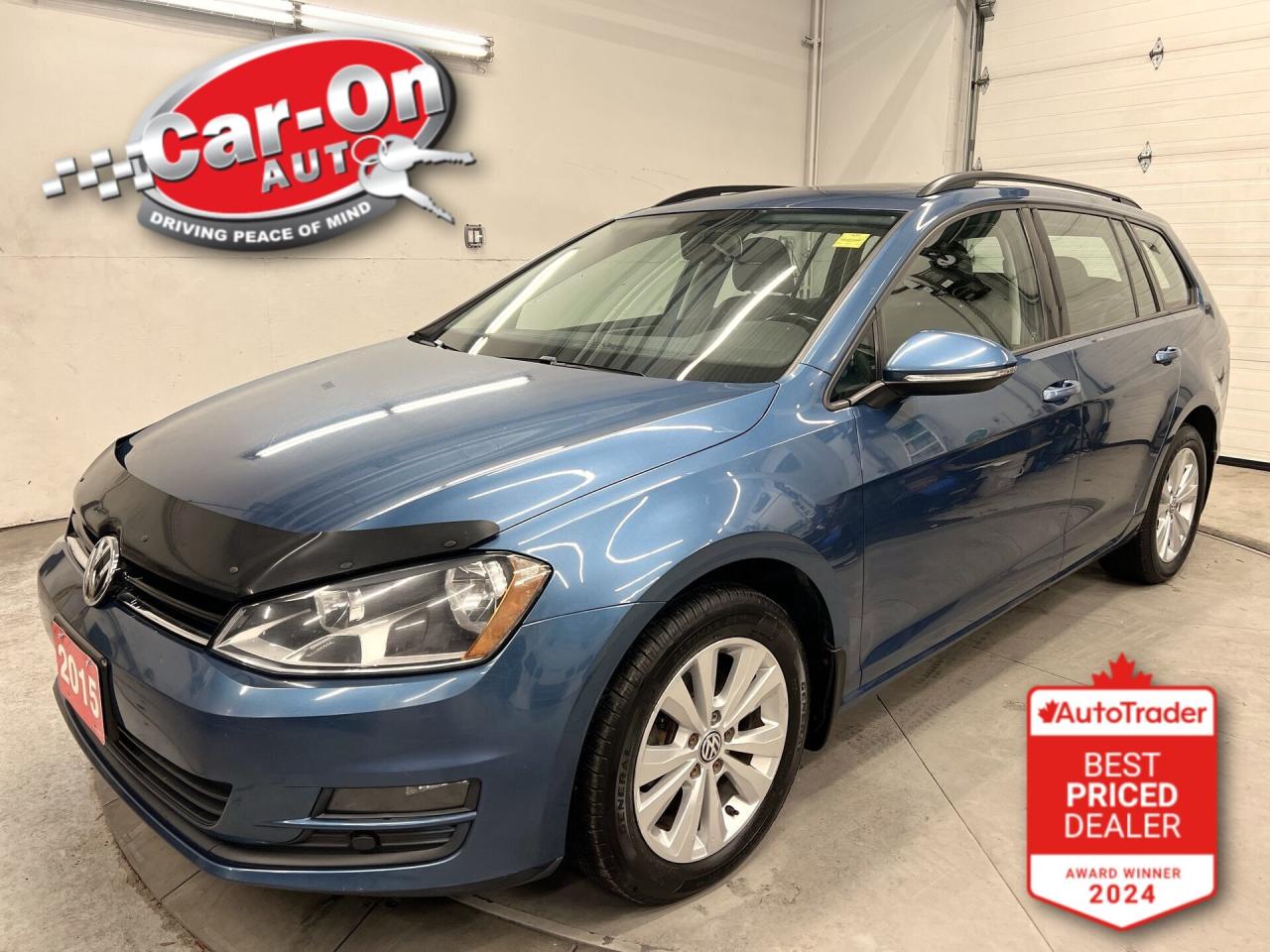 Used 2015 Volkswagen Golf Sportwagen HIGHLINE | LOW KMS! | TDI DIESEL | HTD LEATHER for sale in Ottawa, ON