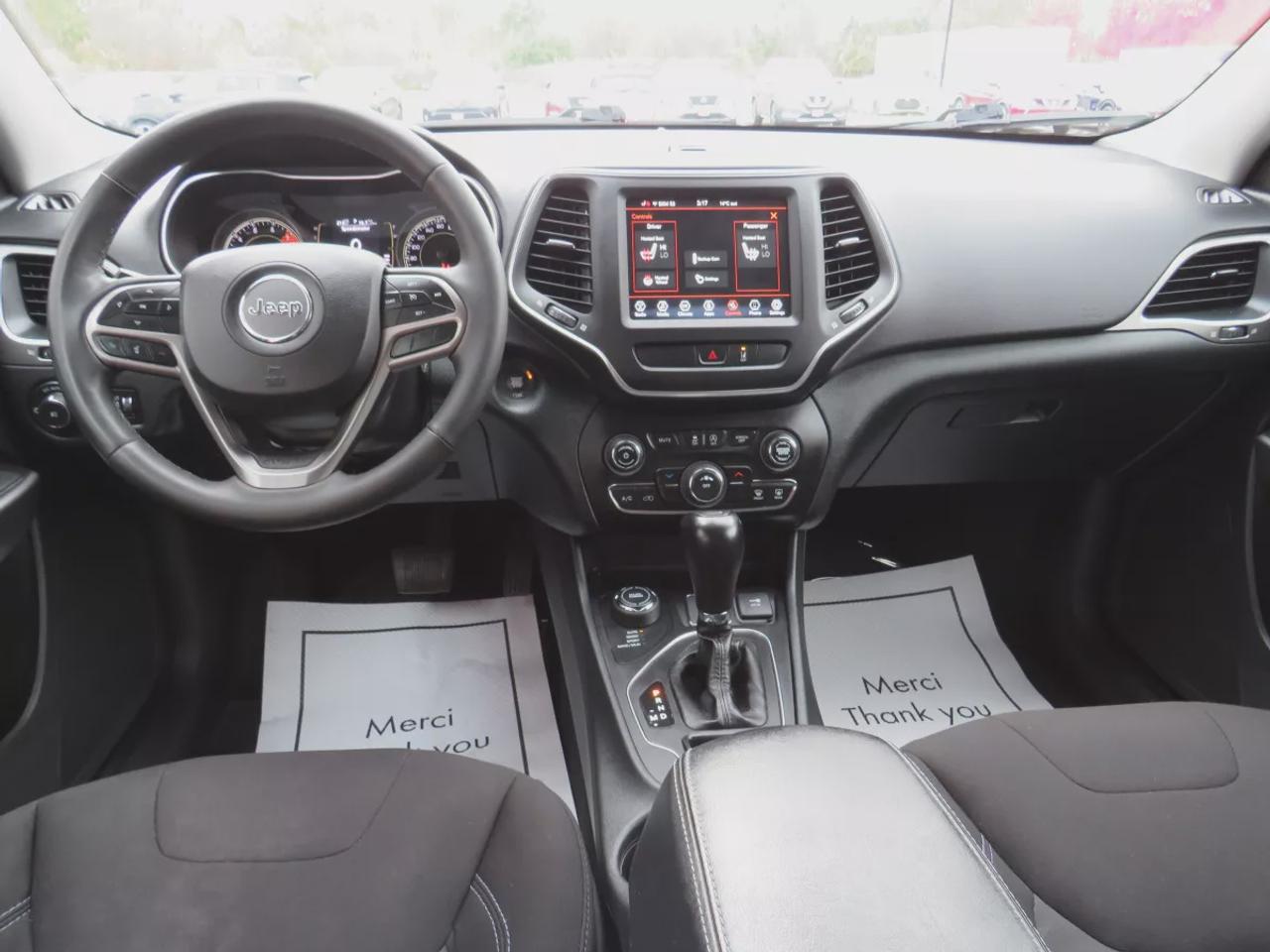 2022 Jeep Cherokee North  | Clean Title | No Accidents | Safety Certified | 4Wd | Alloy Rims | Remote Start | Fog Lights | Push Button Start | Power Seats | Digital Touchscreen | Heated Seats | Heated Steering Wheel | Reverse Camera | Drive Modes | Aux | USB Photo