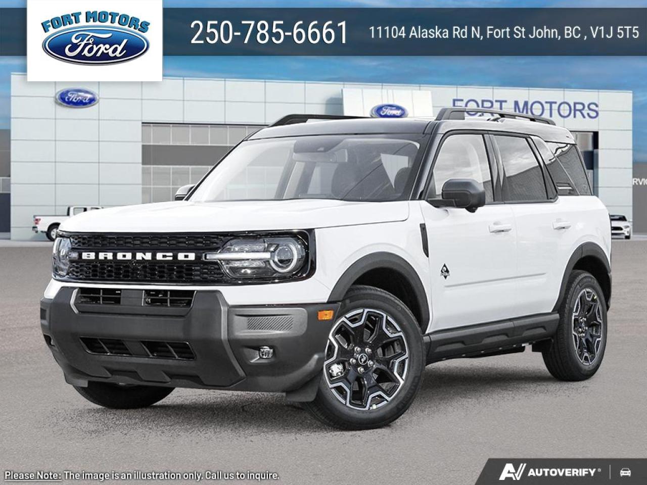 New 2025 Ford Bronco Sport Outer Banks® for sale in Fort St John, BC