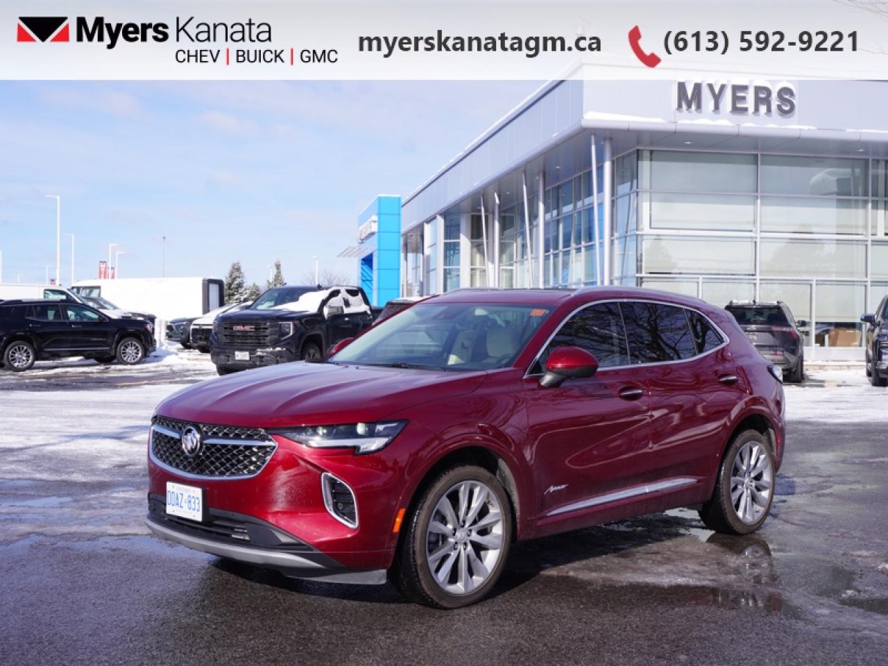 Used 2023 Buick Envision Avenir  - Moonroof -  Leather Seats for sale in Kanata, ON