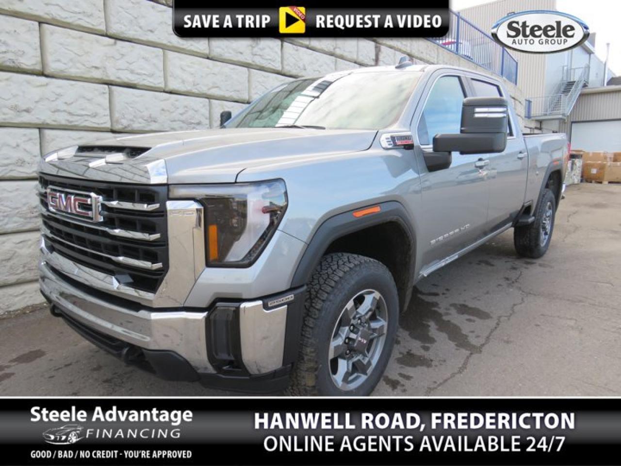 4WD Crew Cab 159 SLE, 10-Speed Automatic, Turbocharged Diesel V8 6.6L/