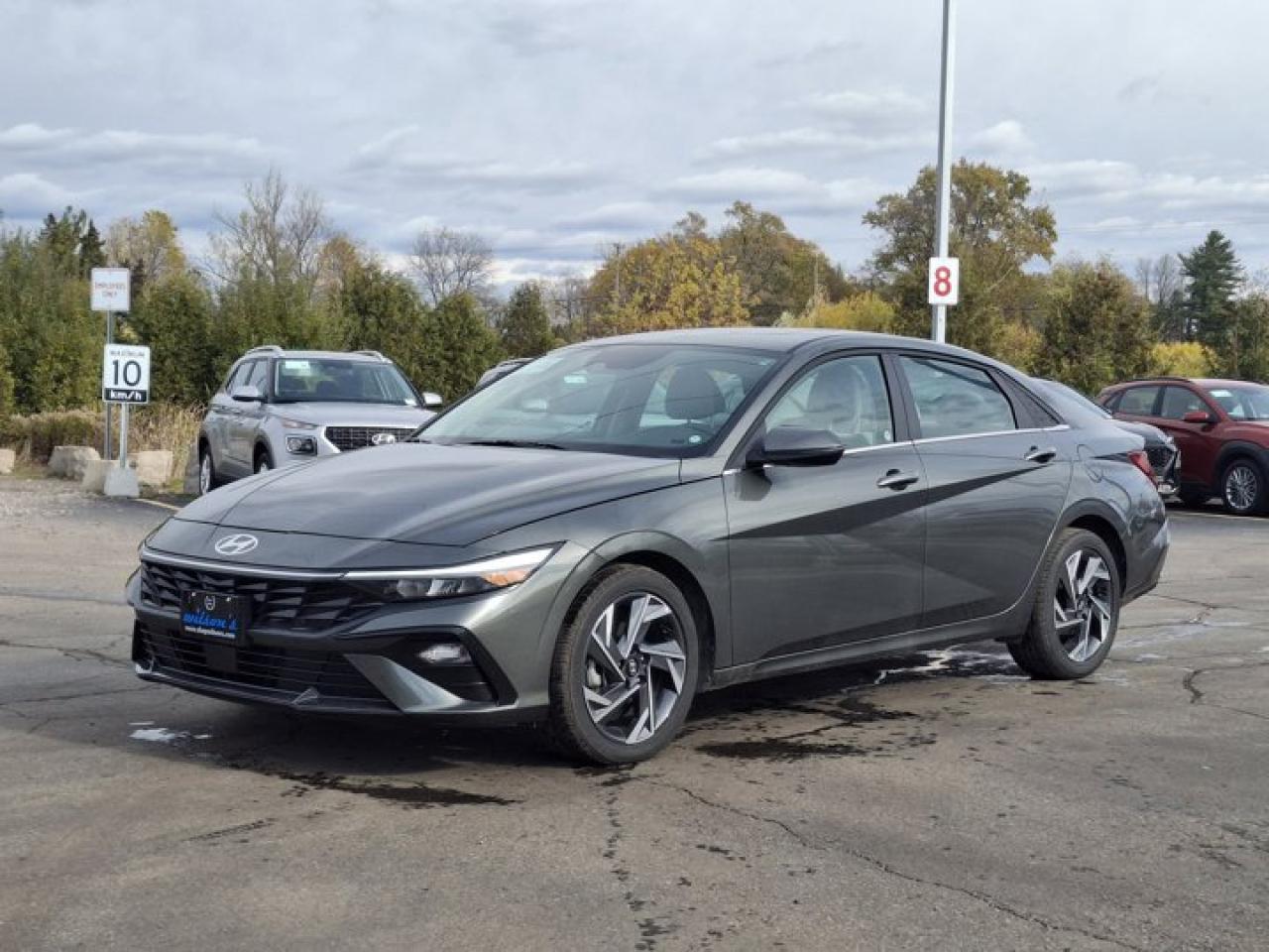 Used 2025 Hyundai Elantra Luxury IVT | Leather | Sunroof | Heated Seats + Steering | Remote Start | Adaptive Cruise and More ! for sale in Guelph, ON