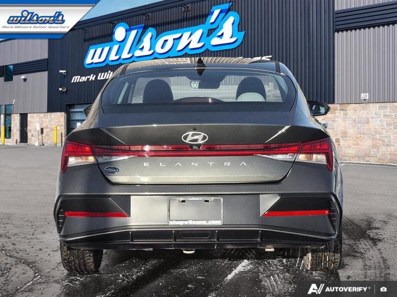 2025 Hyundai Elantra Luxury IVT | Leather | Sunroof | Heated Seats + Steering | Remote Start | Adaptive Cruise and More ! Photo