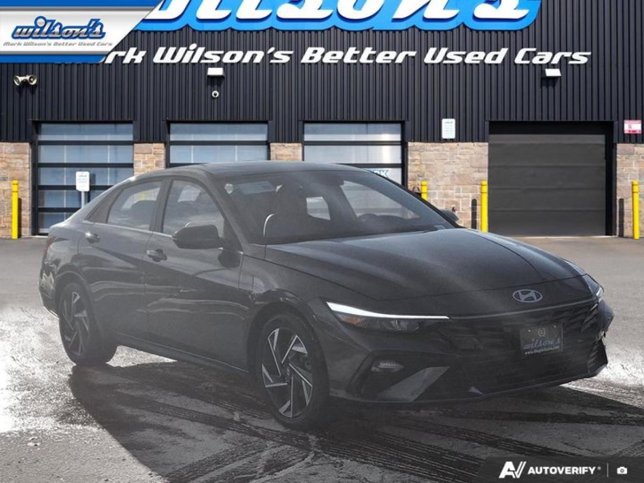 2025 Hyundai Elantra Luxury IVT | Leather | Sunroof | Heated Seats + Steering | Remote Start | Adaptive Cruise and More ! Photo
