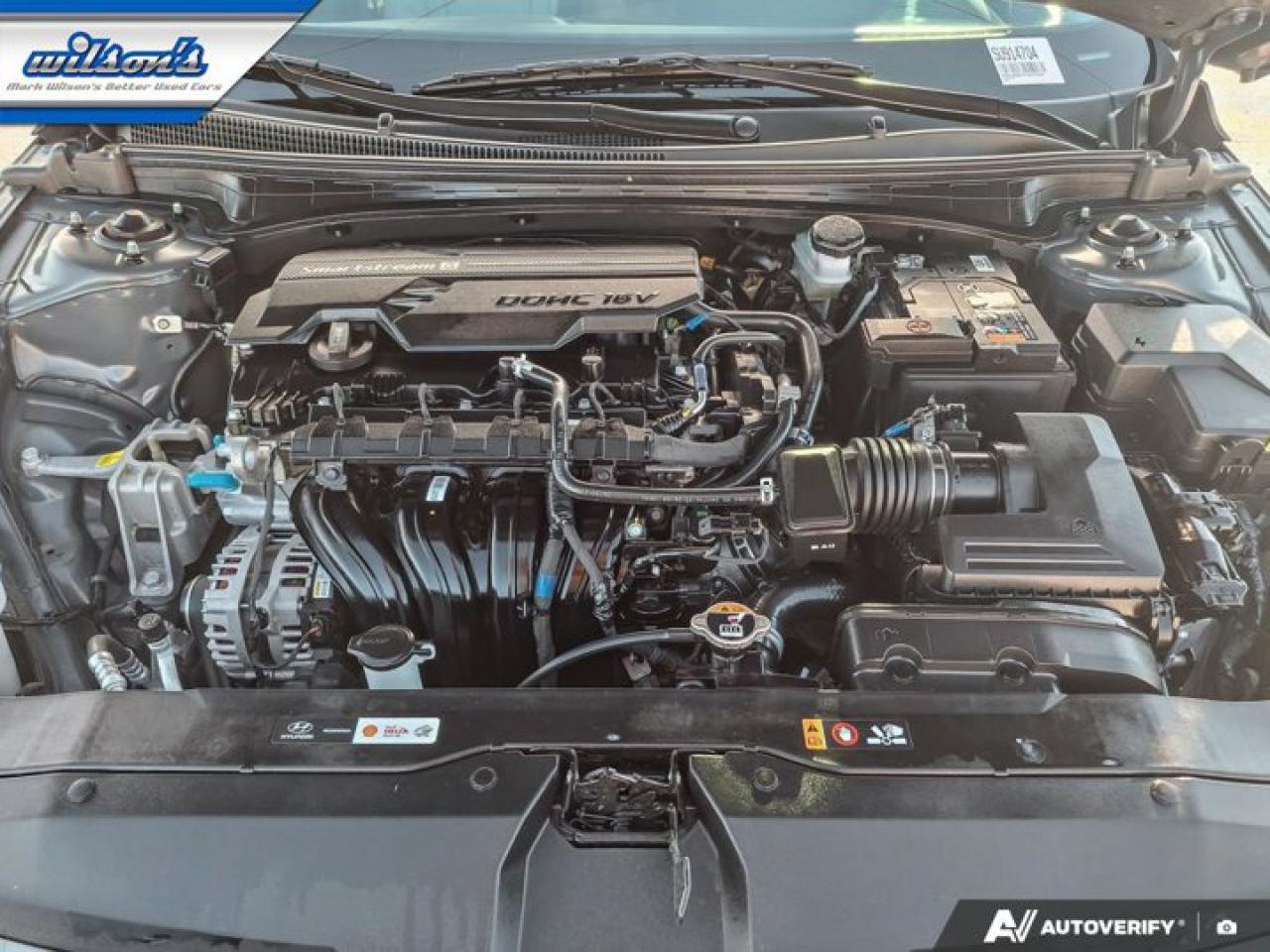 2025 Hyundai Elantra Luxury IVT | Leather | Sunroof | Heated Seats + Steering | Remote Start | Adaptive Cruise and More ! Photo