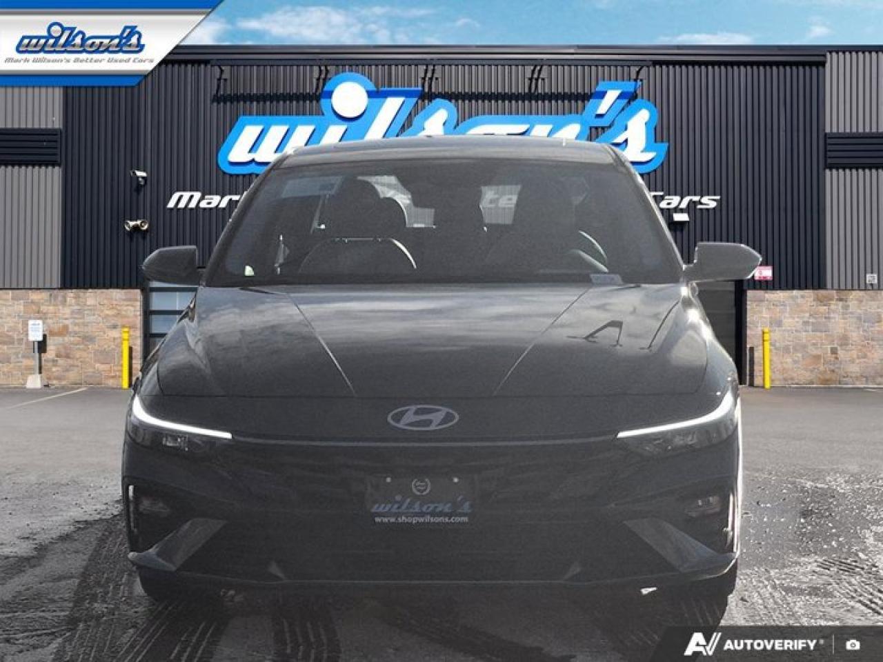 2025 Hyundai Elantra Luxury IVT | Leather | Sunroof | Heated Seats + Steering | Remote Start | Adaptive Cruise and More ! Photo