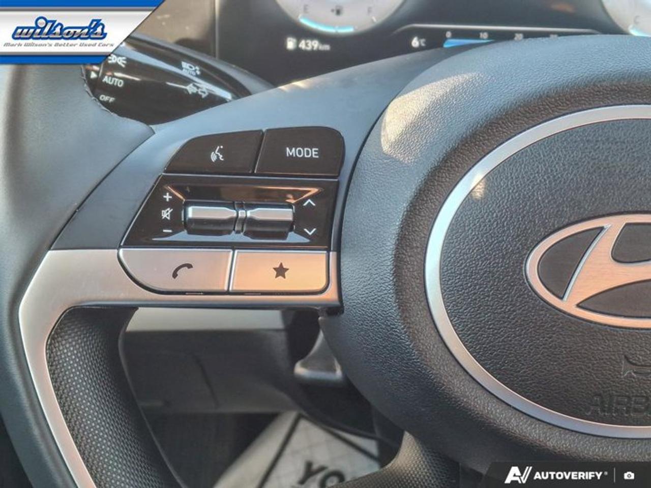 2025 Hyundai Elantra Luxury IVT | Leather | Sunroof | Heated Seats + Steering | Remote Start | Adaptive Cruise and More ! Photo