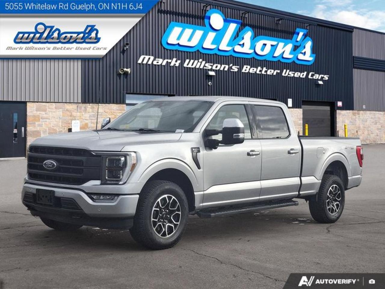 Used 2022 Ford F-150 LARIAT Crew 4X4 | 3.5L EcoBoost | Leather | Max Tow Pkg | 360 Camera | Tailgate Step | and More ! for sale in Guelph, ON