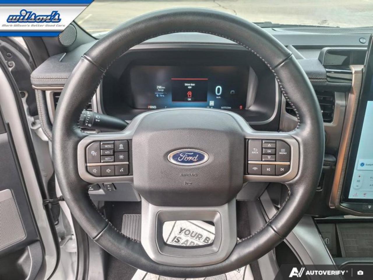 2022 Ford F-150 Lightning LARIAT | 511A | Extended Range Battery | Leather | Pano Roof | Tow Tech | 360 Camera and Much More ! Photo