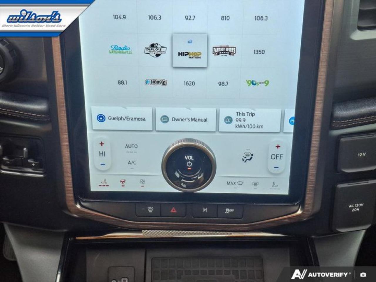 2022 Ford F-150 Lightning LARIAT | 511A | Extended Range Battery | Leather | Pano Roof | Tow Tech | 360 Camera and Much More ! Photo