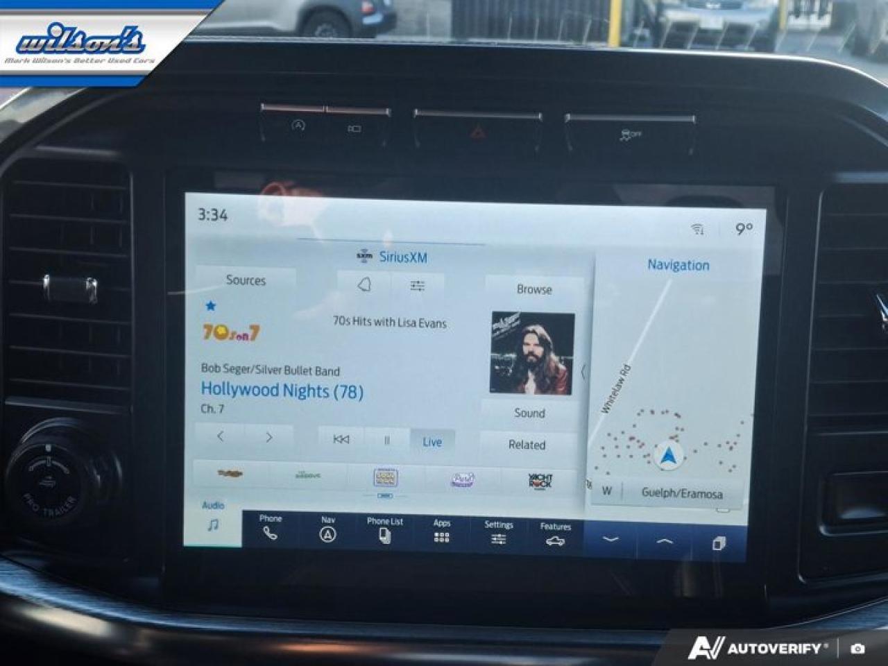 2021 Ford F-150 LARIAT Crew 4X4 | 502A Pkg | Leather | Tow Pkg | Adaptive Cruise | Cooled + Heated Seats | and More! Photo