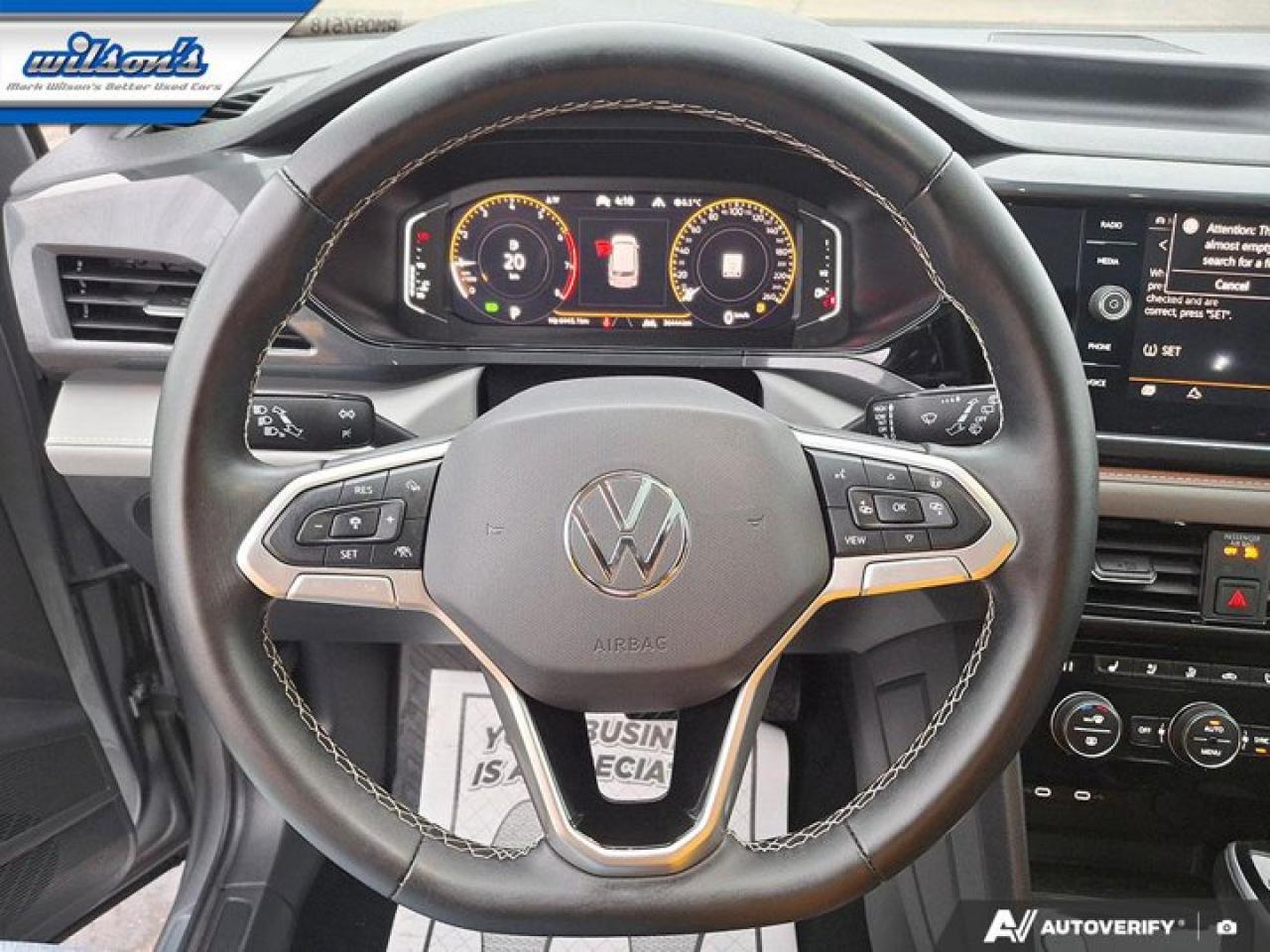 2024 Volkswagen Taos Highline 4Motion | Leather | Pano Roof | Heated + Ventilated Seats | Heated Steering | and More ! Photo
