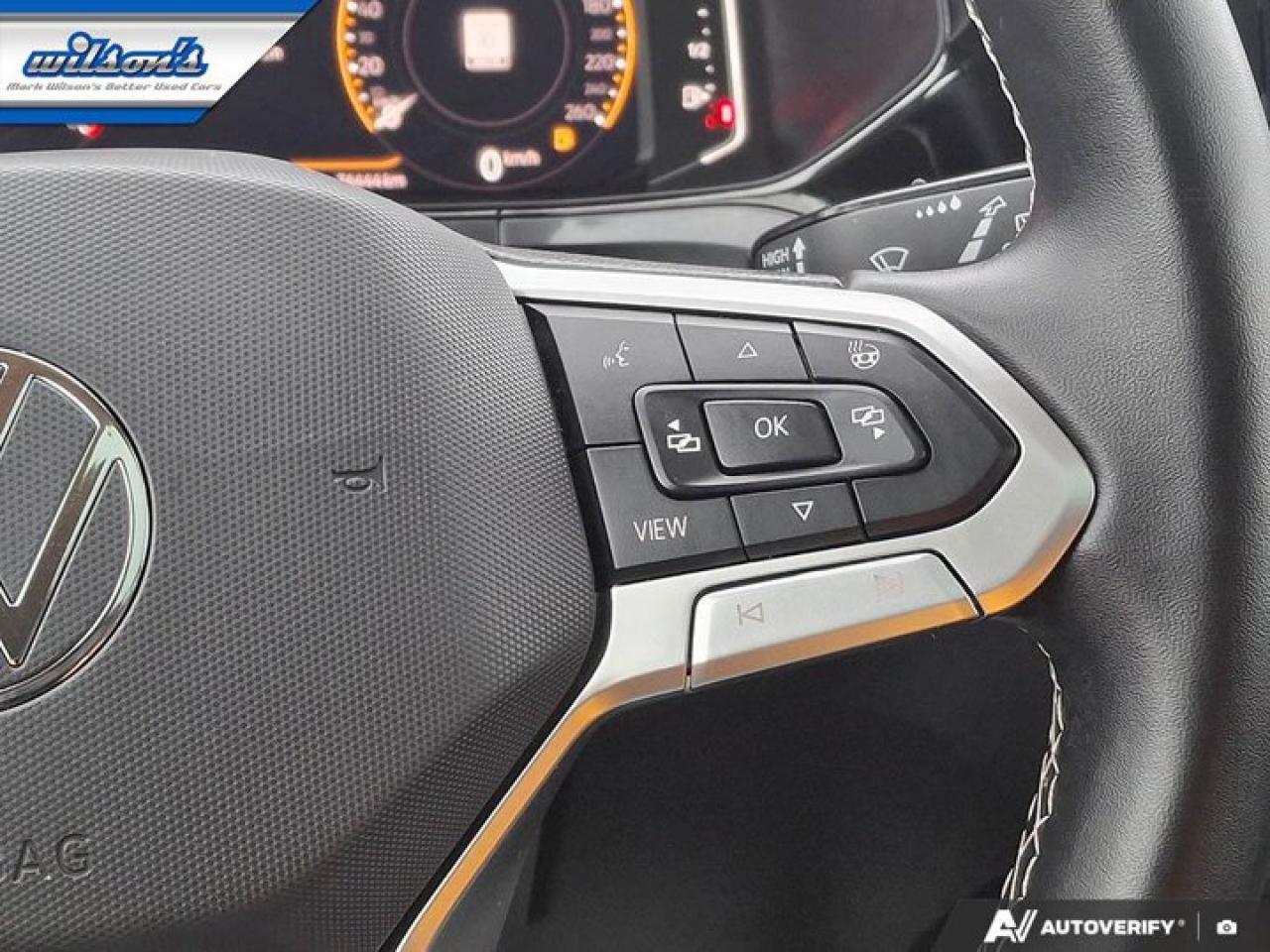 2024 Volkswagen Taos Highline 4Motion | Leather | Pano Roof | Heated + Ventilated Seats | Heated Steering | and More ! Photo