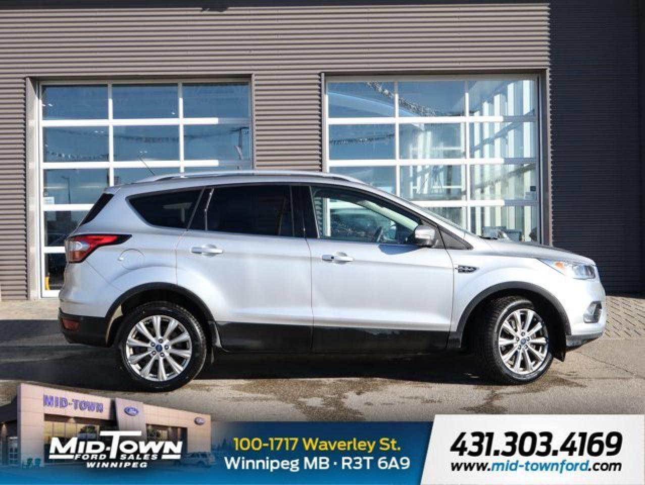 Used 2017 Ford Escape Titanium CLEAN CARFAX, LOW KM LOCAL TRADE for sale in Winnipeg, MB