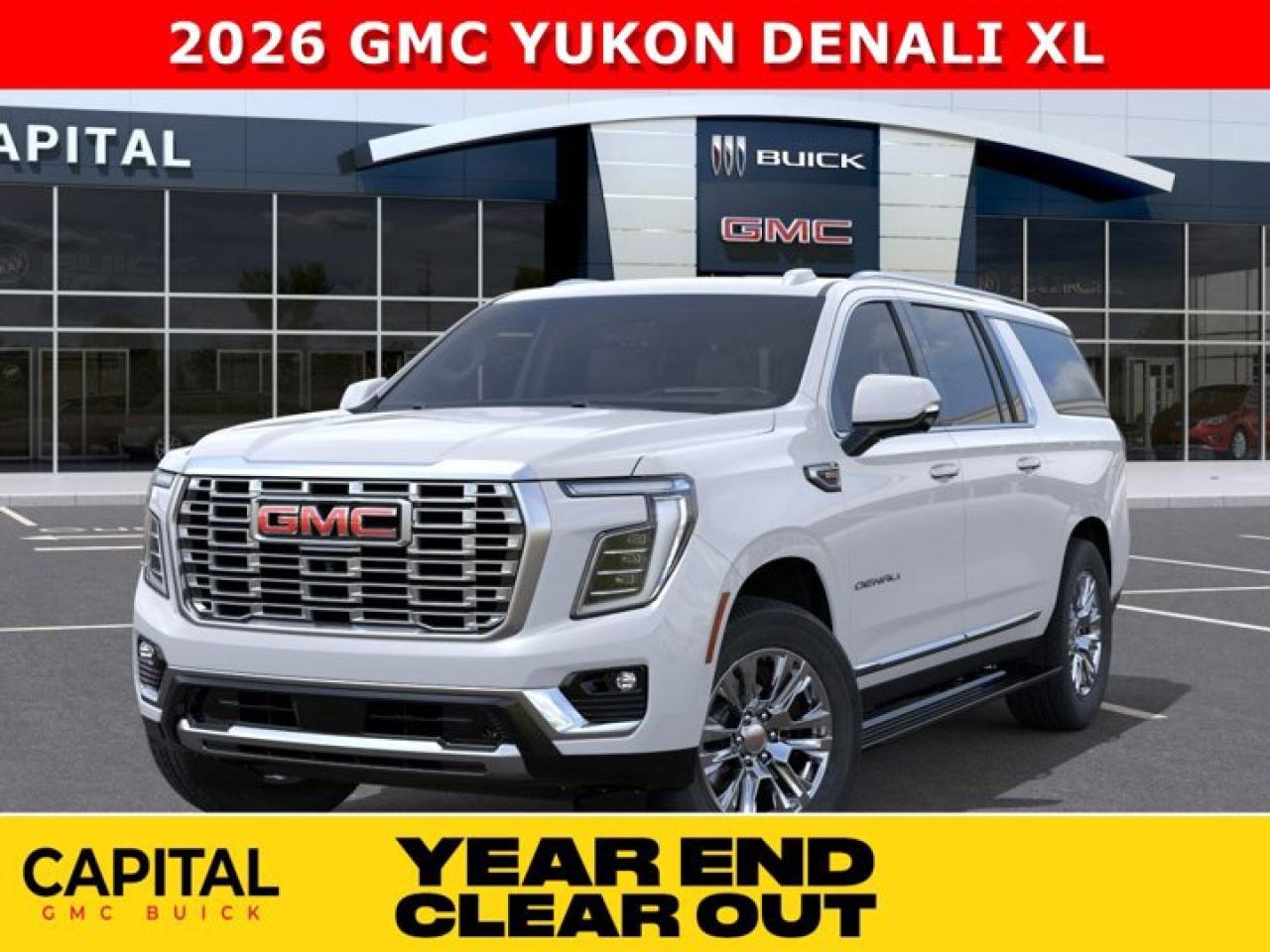 New 2026 GMC Yukon XL Denali 4WD for sale in Edmonton, AB
