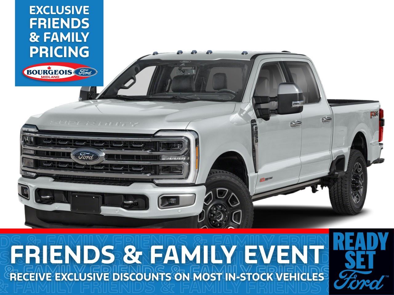 New 2026 Ford F-250 Super Duty SRW PLATINUM 4WD CREW CAB 6.75' BOX for sale in Midland, ON