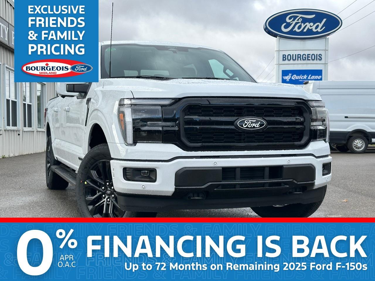 New 2025 Ford F-150 Lariat 4WD SuperCrew 5.5' Box for sale in Midland, ON