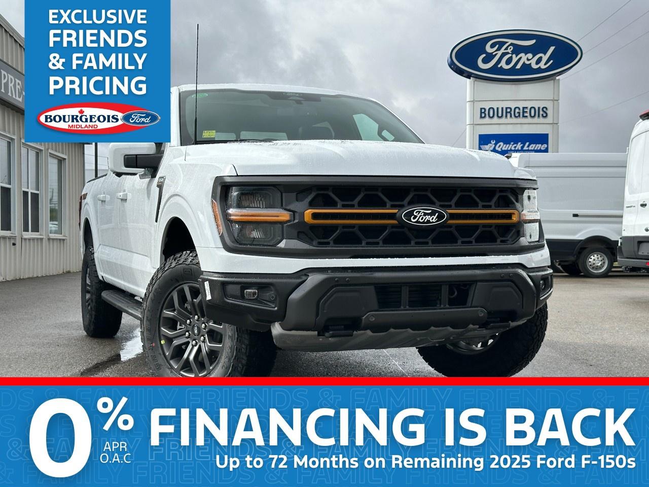 New 2025 Ford F-150 Tremor 4WD SuperCrew 5.5' Box for sale in Midland, ON