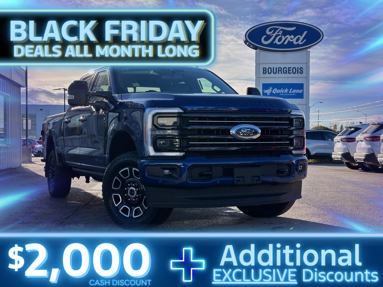 New 2026 Ford F-250 Super Duty SRW PLATINUM 4WD CREW CAB 6.75' BOX for sale in Midland, ON