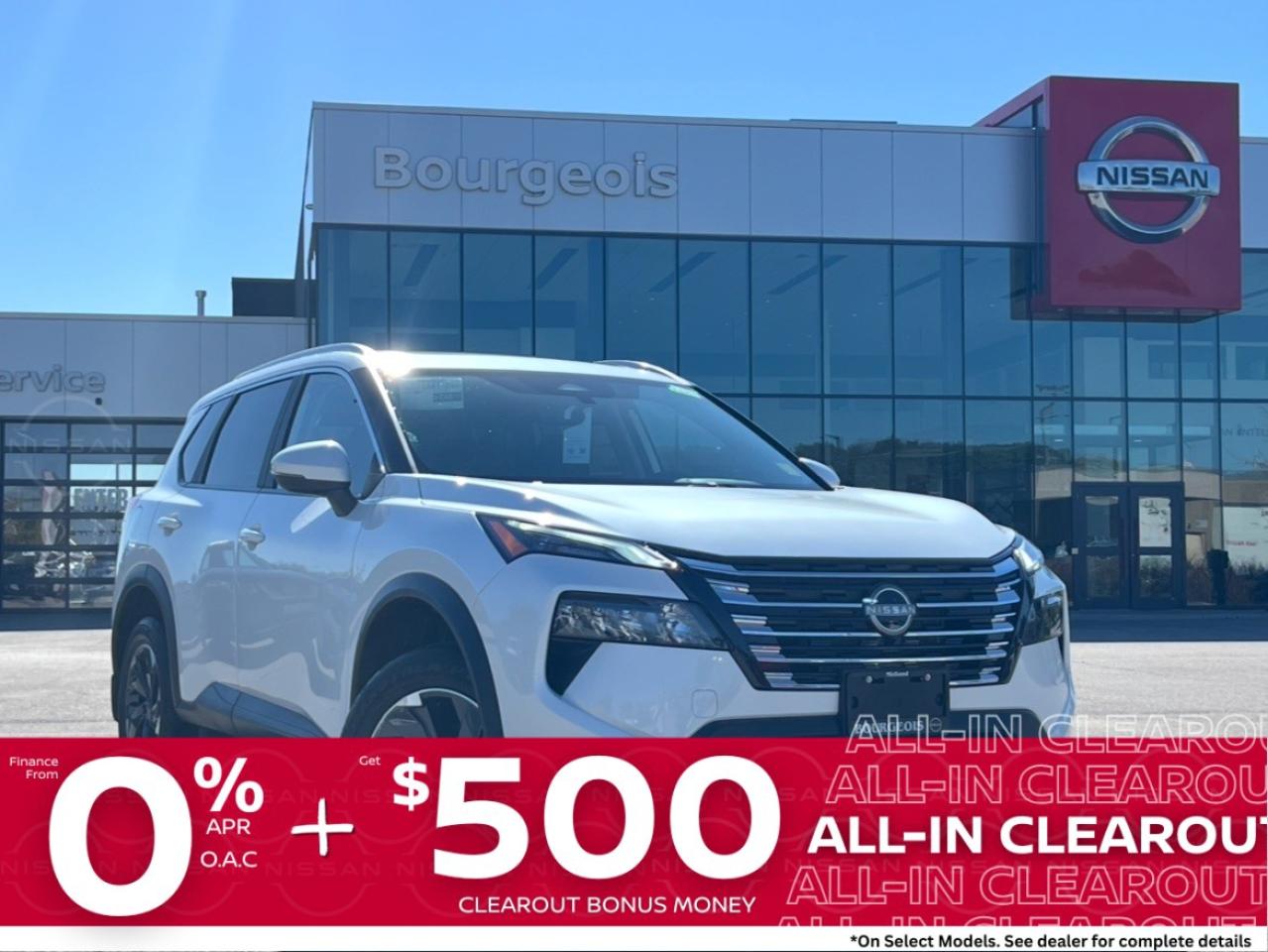 New 2025 Nissan Rogue AWD SV Moonroof for sale in Midland, ON