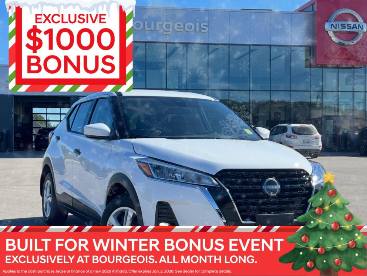 New 2025 Nissan Kicks Play S FWD for sale in Midland, ON