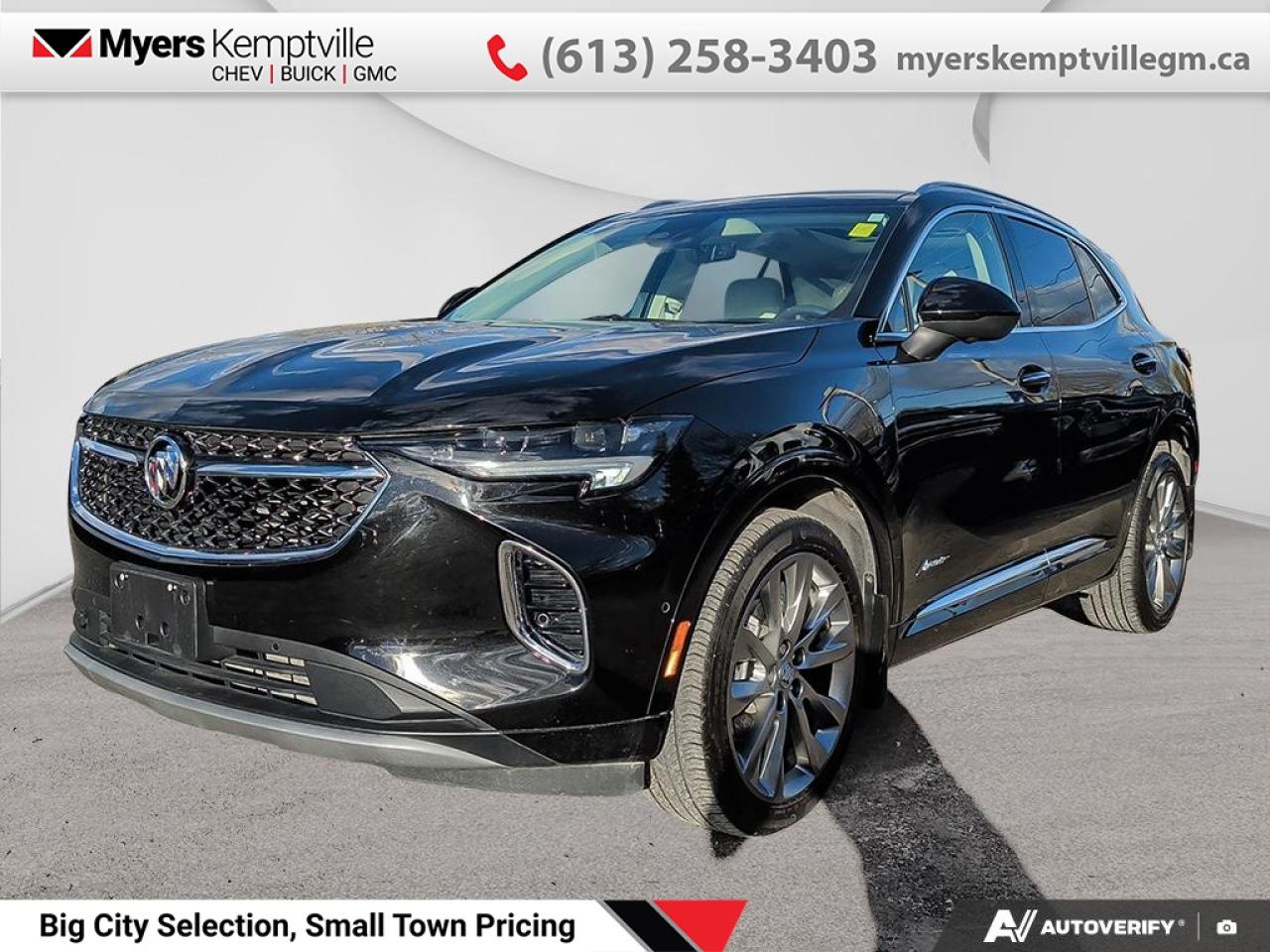 Used 2022 Buick Envision Avenir  - Sunroof -  Navigation for sale in Kemptville, ON