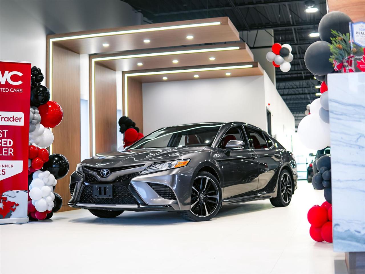 2020 Toyota Camry XSE | NO ACCIDENTS | RED LEATHER | TOYOTA SERVICED Photo0