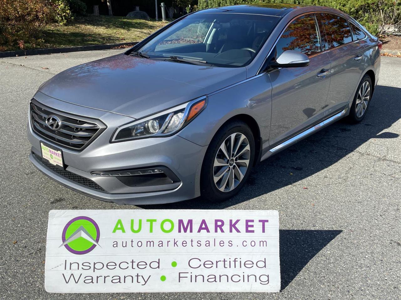 Used 2016 Hyundai Sonata SPORT TECH, LOADED, LOADED, GREAT FINANCING, INSPECTED W/WARRANTY! for sale in Surrey, BC