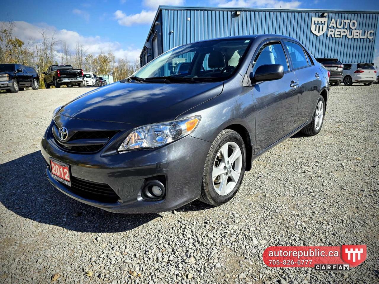 Used 2012 Toyota Corolla S Certified 56k kms One Owner No Accidents for sale in Orillia, ON