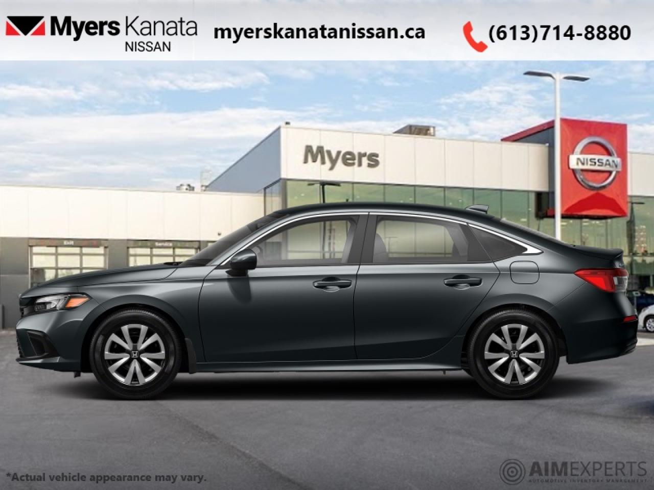 Used 2022 Honda Civic Sedan LX  - Android Auto -  Heated Seats for sale in Kanata, ON