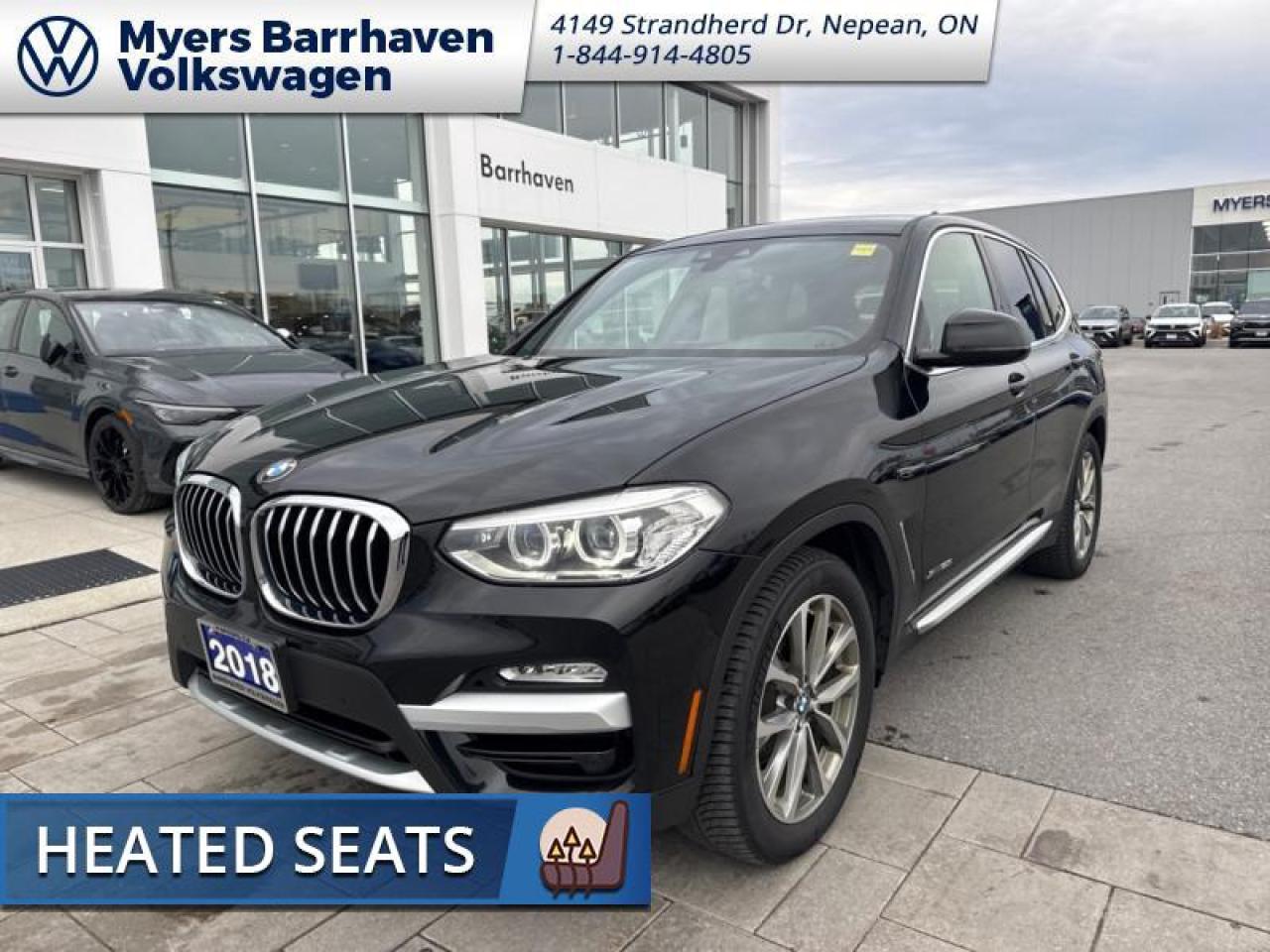 Used 2018 BMW X3 xDrive30i   - Sunroof -  Leather Seats for sale in Nepean, ON