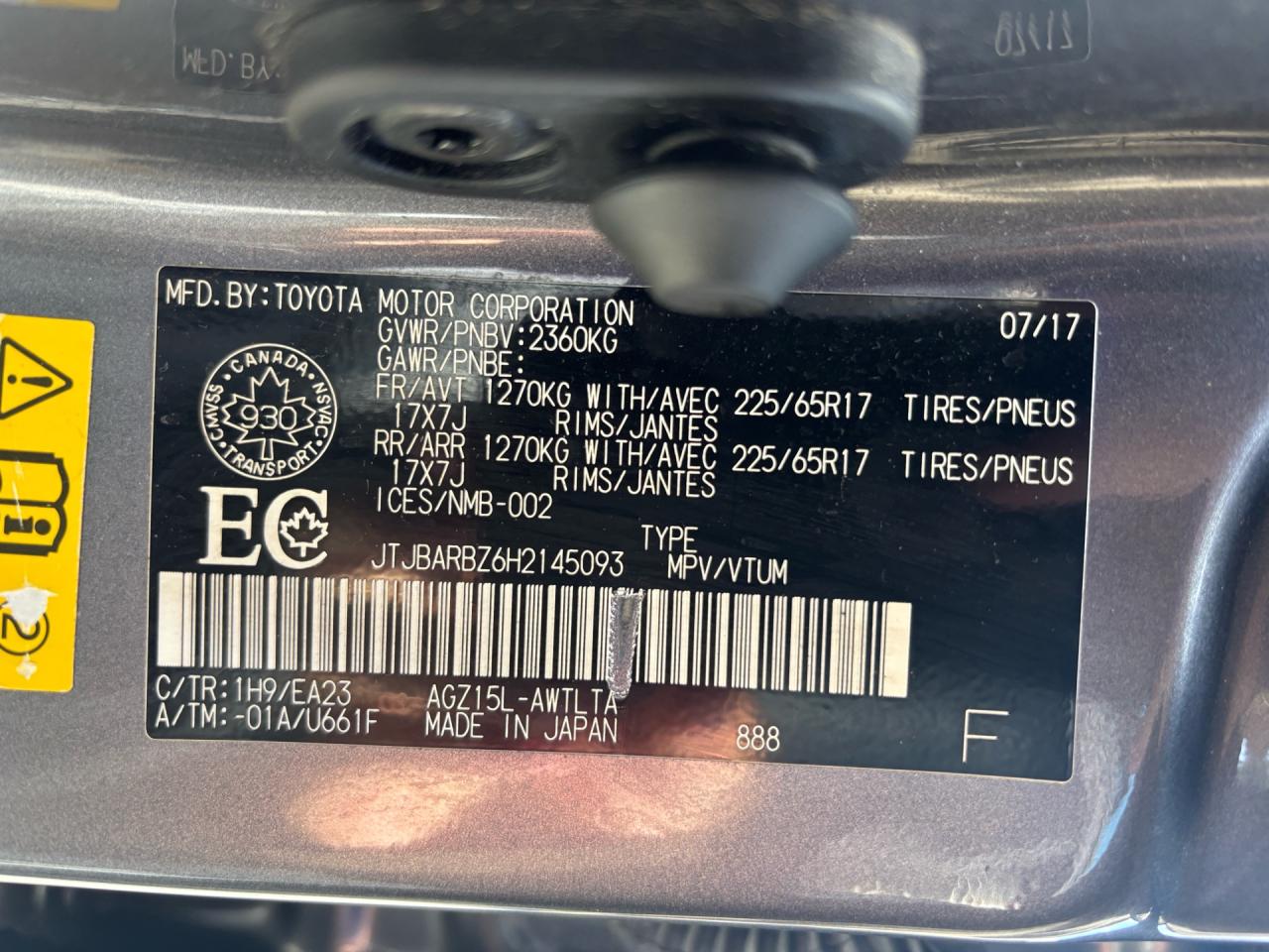 2017 Lexus NX 200t AWD 4DR Photo